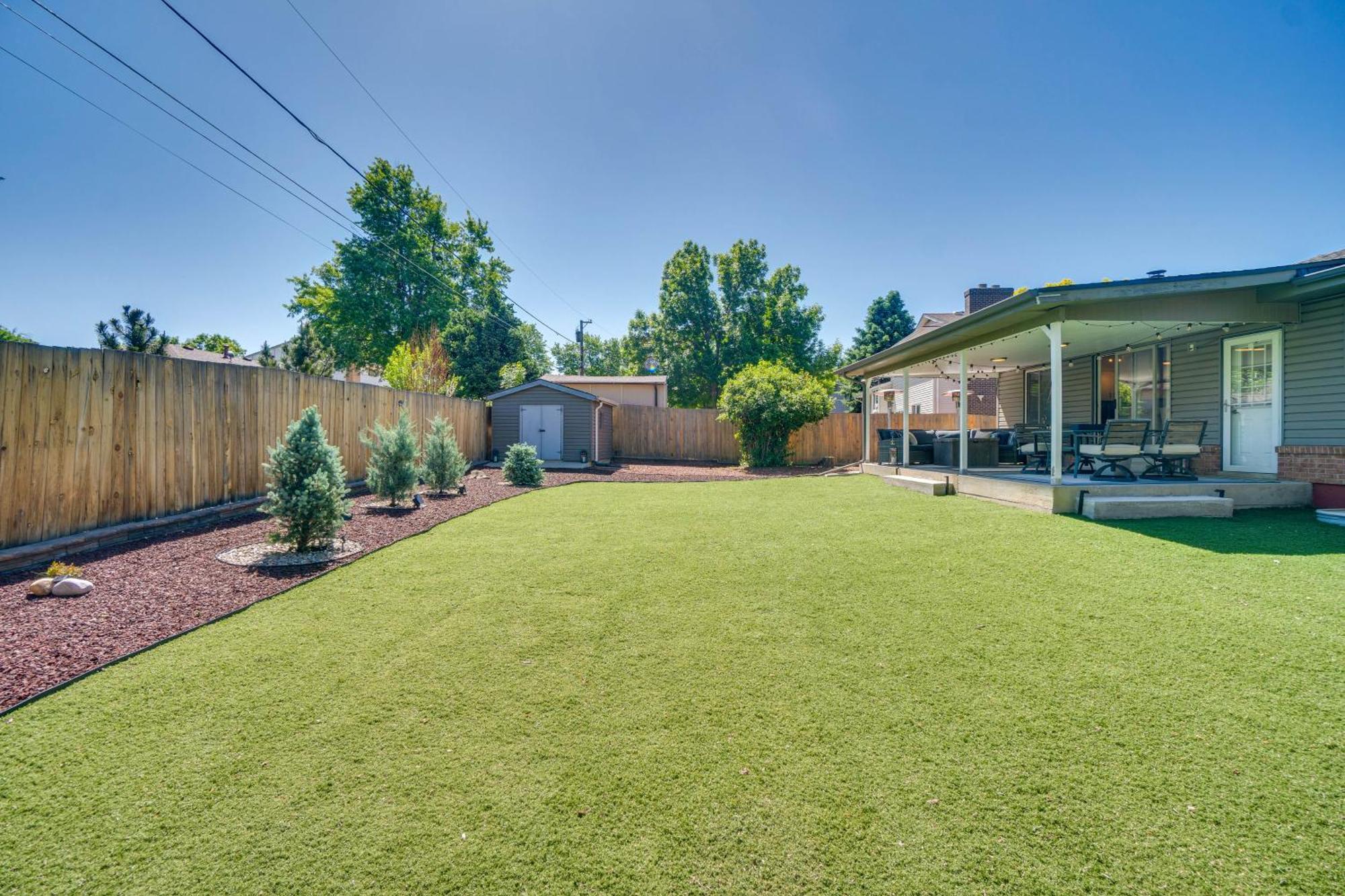 Centennial Home With Covered Patio And Fire Pit! 외부 사진